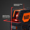 Klein Tools 93LCLS Laser Level, Self-Leveling Red Cross-Line Level and Red Plumb Spot