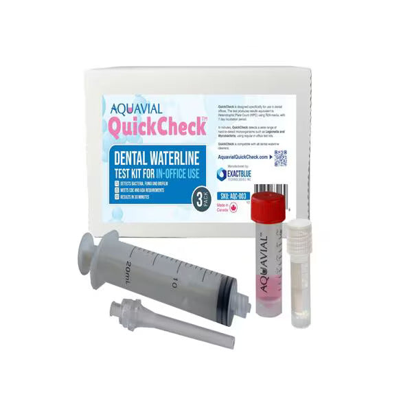 ExactBlue SCE-024 Safe Check 24  Hour In-Office Dental  Waterline Test Kit (24-pack)