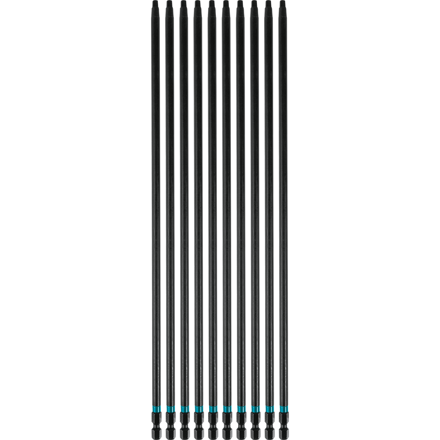 Makita A-99275 ImpactX, #3 Square Recess 12³ Power Bit, 10/pk, Bulk