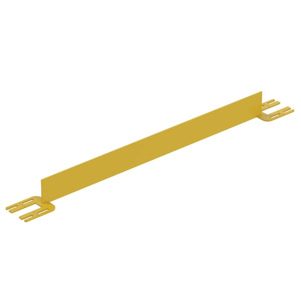 Vestil VDKR-4-TB Toeboard For Pipe Safety Railing