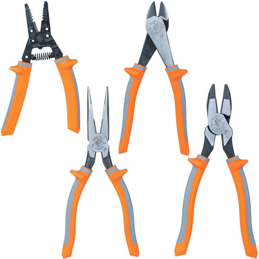 Klein Tools 9417R 1000V Insulated Tool Set, 4-Piece