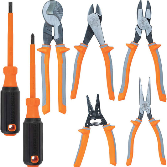 Klein Tools 9421R 1000V Insulated Tool Set, 7-Piece