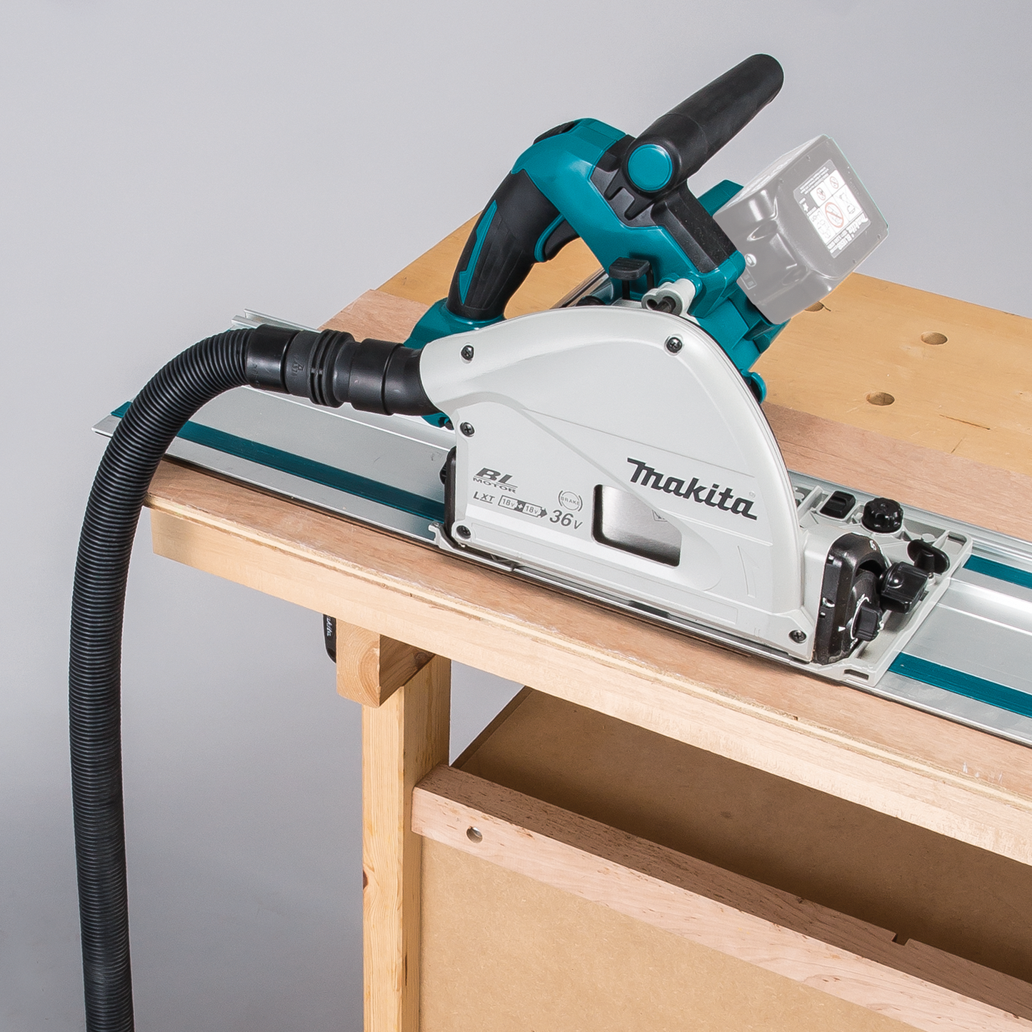 Makita XPS02ZU 36V (18V X2) Lxt® Brushless 61/2" Plunge Circular Saw, Aws®, Tool Only