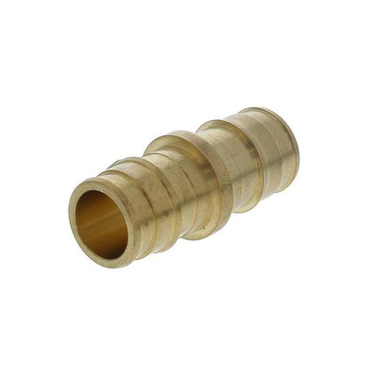 Jones Stephens F76891 5/8" F1960 PEX Brass Coupling, Bag of 30