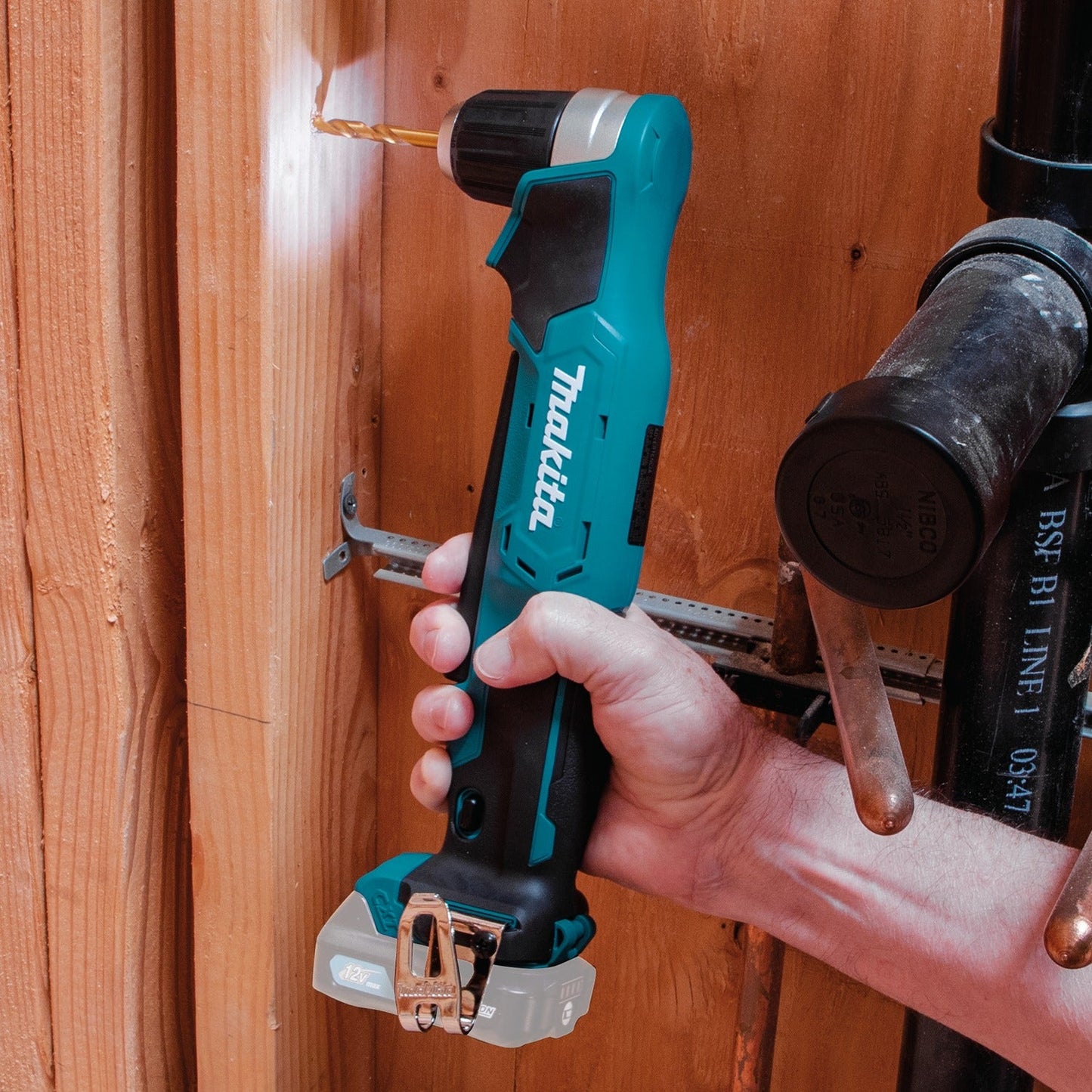 Makita AD04Z 12V max CXT® Lithium‘Ion Cordless 3/8" Right Angle Drill, Tool Only