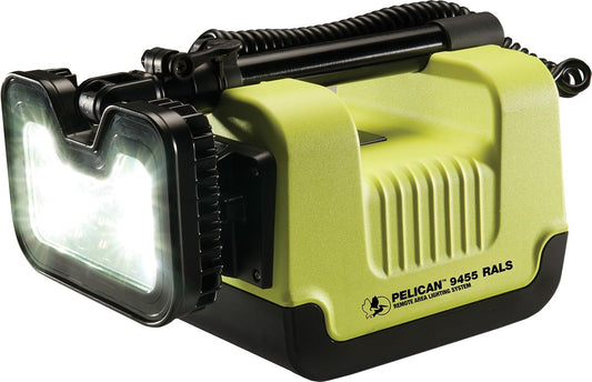 Pelican 9455 Remote Area Lighting System HAZARDOUS-LOCATION APPROVED YELLOW