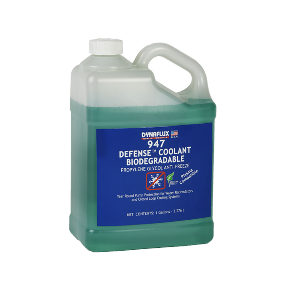 Dynaflux 947-4x1 947 – Green Line Defense with Propylene Glycol, (Case of 4 - 1 Gallons)