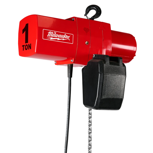 Milwaukee Tool 9568 1 Ton Electric Chain Hoist, 1 EA