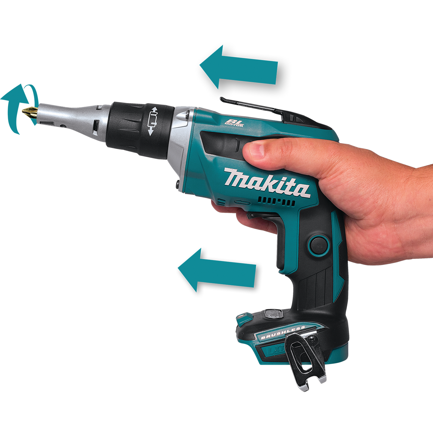 Makita XT255TX2 18V LXT® Lithium‘Ion Cordless 2‘Pc. Combo Kit with Collated Autofeed Screwdriver Magazine (5.0Ah)