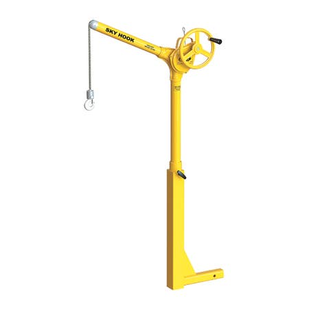 Sky Hook 8540 1/4 Ton Load Capacity, 75" Maximum Lift Distance, 1" Per Handwheel Revolution Lift Speed Hoist