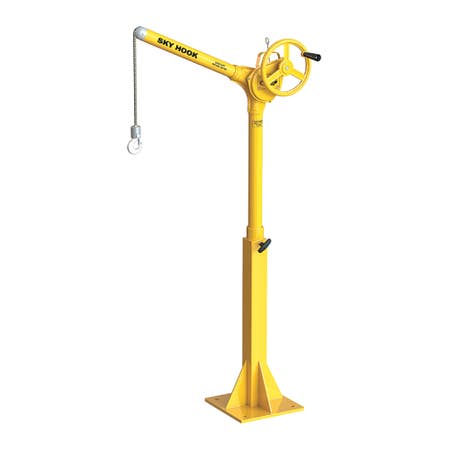 Sky Hook 8550 1/4 Ton Load Capacity, 75" Maximum Lift Distance, 1" Per Handwheel Revolution Lift Speed Hoist