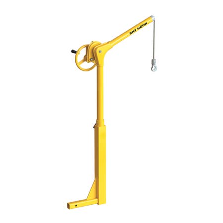 Sky Hook 8740 1/4 Ton Load Capacity, 75" Maximum Lift Distance, 1" Per Handwheel Revolution Lift Speed Hoist