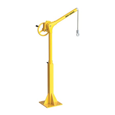 Sky Hook 8750.36 1/4 Ton Load Capacity, 75" Maximum Lift Distance, 1" Per Handwheel Revolution Lift Speed Hoist