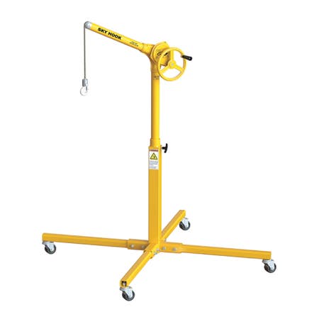 Sky Hook 8757 1/4 Ton Load Capacity, 75" Maximum Lift Distance, 1" Per Handwheel Revolution Lift Speed Hoist