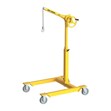 Sky Hook 8760 1/4 Ton Load Capacity, 75" Maximum Lift Distance, 1" Per Handwheel Revolution Lift Speed Hoist