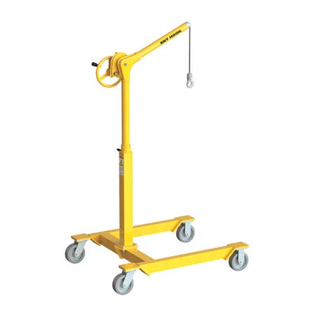 Sky Hook 8760 1/4 Ton Load Capacity, 75" Maximum Lift Distance, 1" Per Handwheel Revolution Lift Speed Hoist