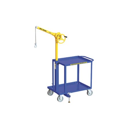 Sky Hook 8770 1/4 Ton Load Capacity, 75" Maximum Lift Distance, 1" Per Handwheel Revolution Lift Speed Hoist