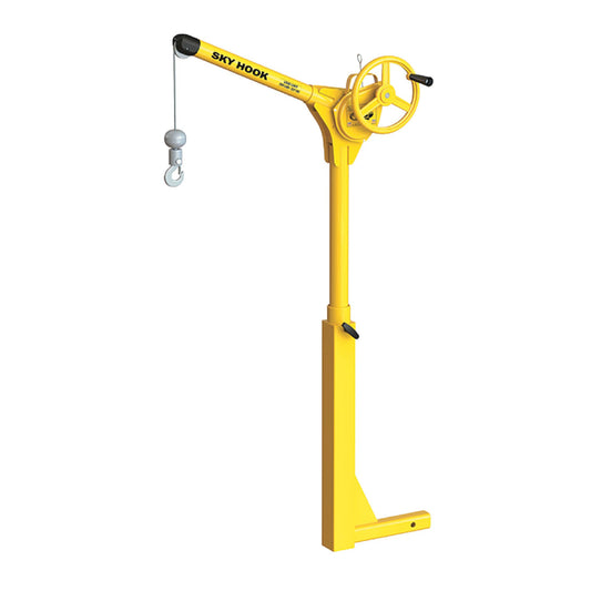 Sky Hook 9540 1/4 Ton Load Capacity, 100" Maximum Lift Distance, 1.5" Per Handwheel Revolution Lift Speed Hoist