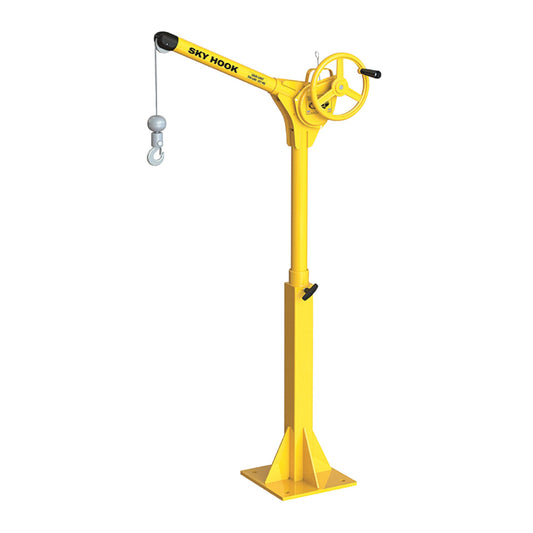 Sky Hook 9550 1/4 Ton Load Capacity, 100" Maximum Lift Distance, 1.5" Per Handwheel Revolution Lift Speed Hoist