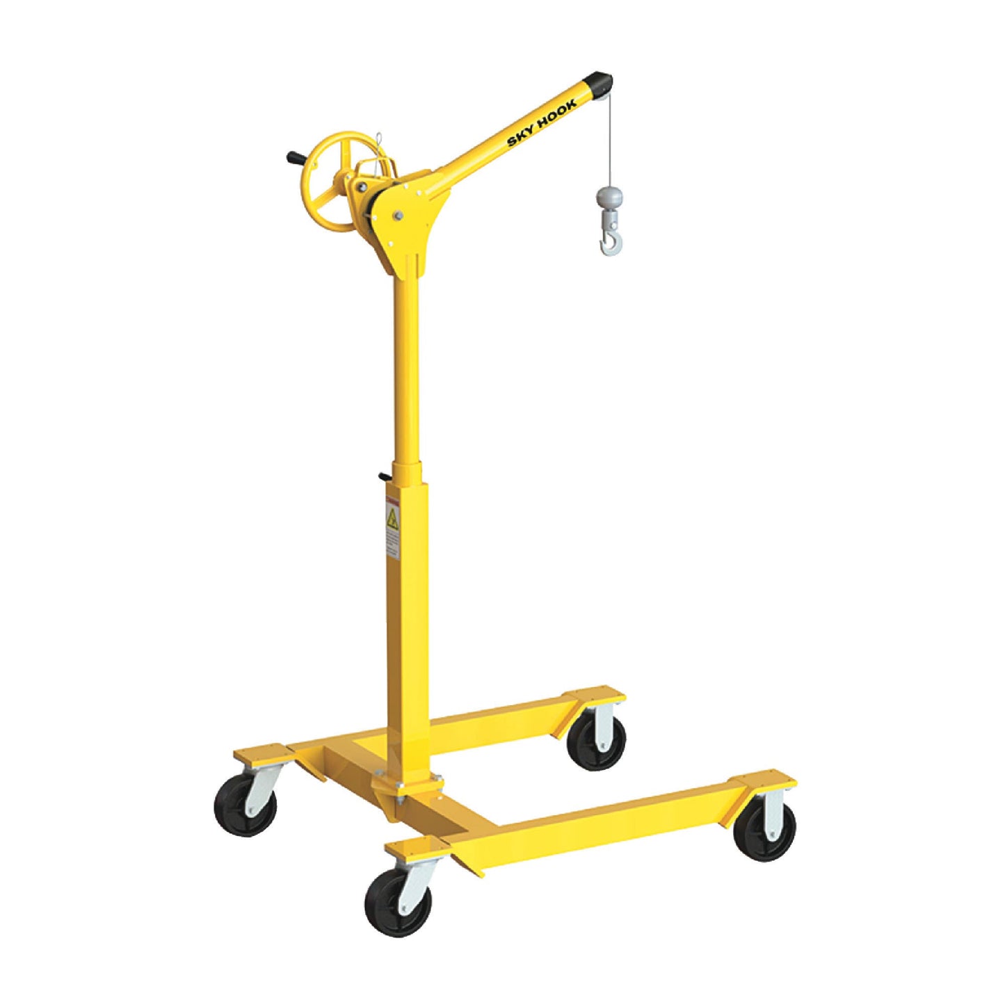 Sky Hook 9560 1/4 Ton Load Capacity, 100" Maximum Lift Distance, 1.5" Per Handwheel Revolution Lift Speed Hoist