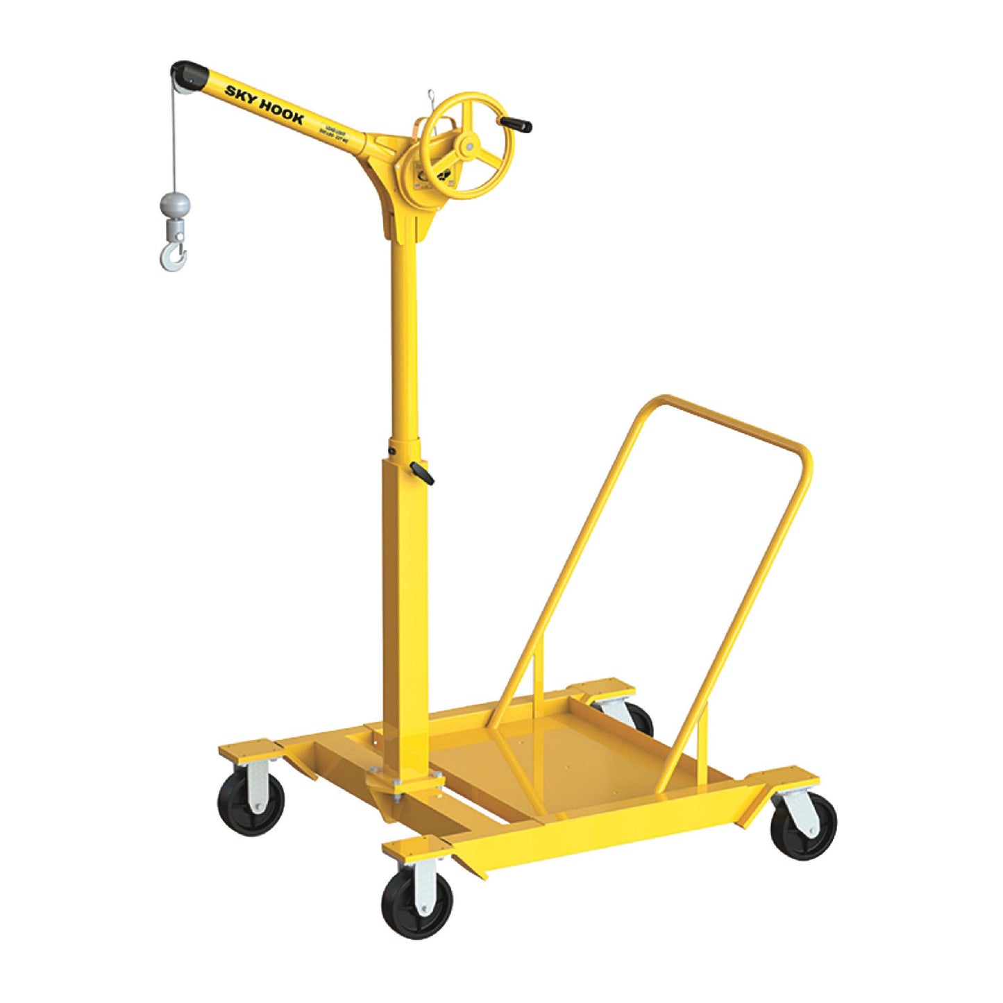 Sky Hook 9565 1/4 Ton Load Capacity, 100" Maximum Lift Distance, 1.5" Per Handwheel Revolution Lift Speed Hoist