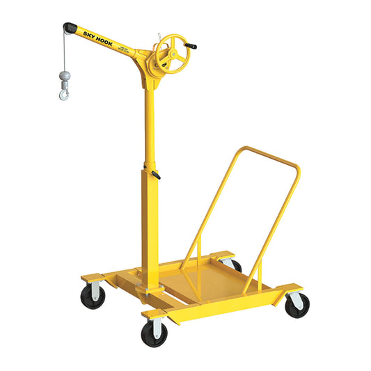 Sky Hook 9565 1/4 Ton Load Capacity, 100" Maximum Lift Distance, 1.5" Per Handwheel Revolution Lift Speed Hoist