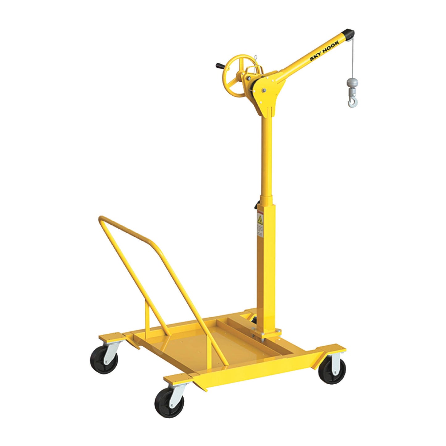 Sky Hook 9565 1/4 Ton Load Capacity, 100" Maximum Lift Distance, 1.5" Per Handwheel Revolution Lift Speed Hoist