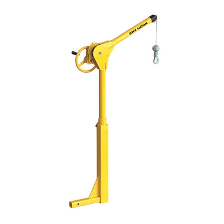 Sky Hook 9740 1/4 Ton Load Capacity, 100" Maximum Lift Distance, 1.5" Per Handwheel Revolution Lift Speed Hoist