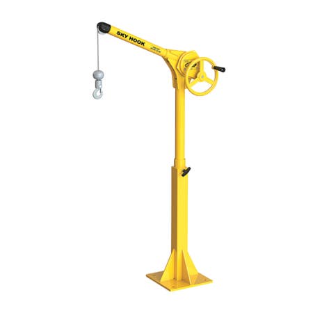 Sky Hook 9750 1/4 Ton Load Capacity, 100" Maximum Lift Distance, 1.5" Per Handwheel Revolution Lift Speed Hoist