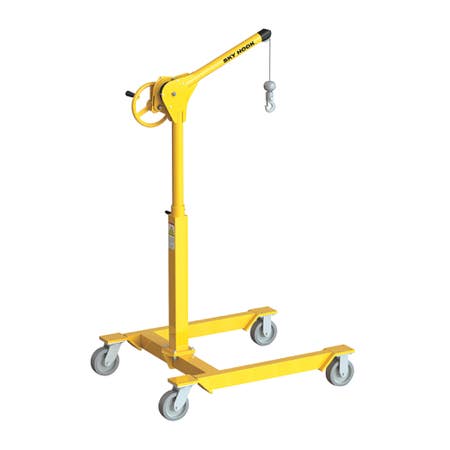 Sky Hook 9760 1/4 Ton Load Capacity, 100" Maximum Lift Distance, 1.5" Per Handwheel Revolution Lift Speed Hoist