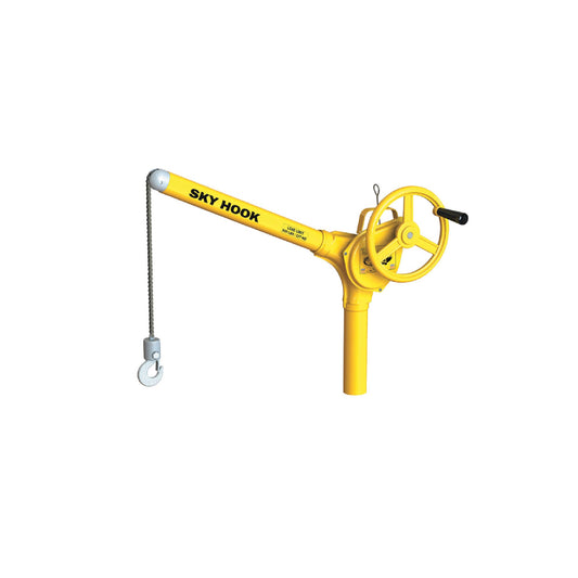 Sky Hook 8500-NB 1/4 Ton Load Capacity, 55" Maximum Lift Distance, 1" Per Handwheel Revolution Lift Speed Hoist