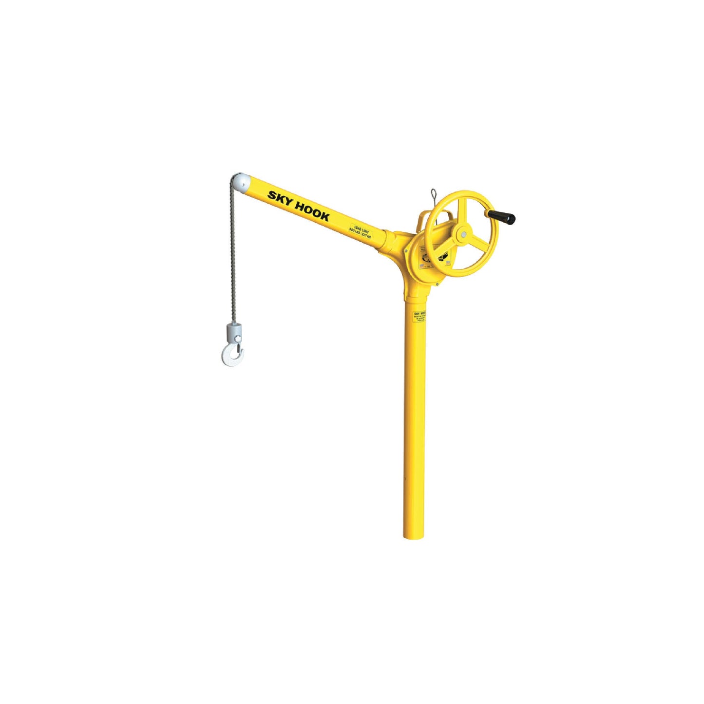 Sky Hook 85-SH 1/4 Ton Load Capacity, 75" Maximum Lift Distance, 1" Per Handwheel Revolution Lift Speed Hoist