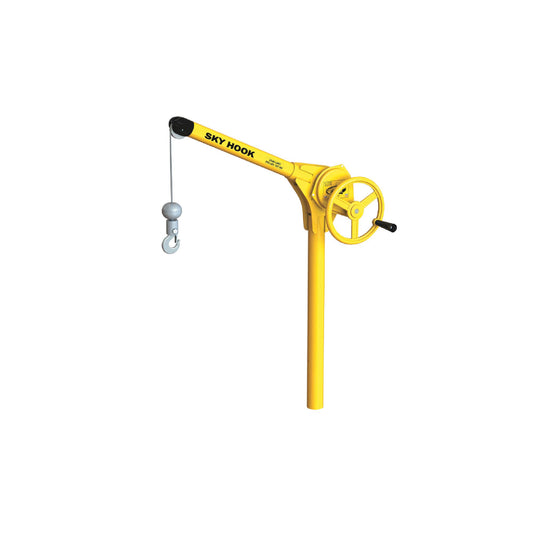 Sky Hook 97-SH 1/4 Ton Load Capacity, 100" Maximum Lift Distance, 1.5" Per Handwheel Revolution Lift Speed Hoist