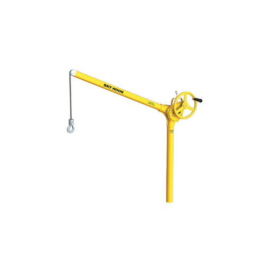 Sky Hook 85.36-SH 1/4 Ton Load Capacity, 75" Maximum Lift Distance, 1" Per Handwheel Revolution Lift Speed Hoist