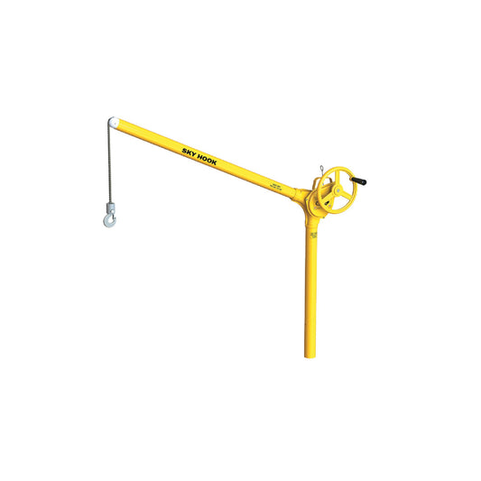 Sky Hook 85.42-SH 1/4 Ton Load Capacity, 75" Maximum Lift Distance, 1" Per Handwheel Revolution Lift Speed Hoist