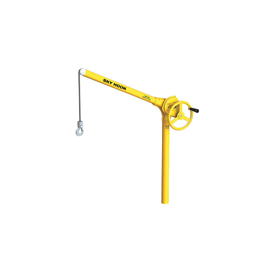 Sky Hook 87.30-SH 1/4 Ton Load Capacity, 75" Maximum Lift Distance, 1" Per Handwheel Revolution Lift Speed Hoist