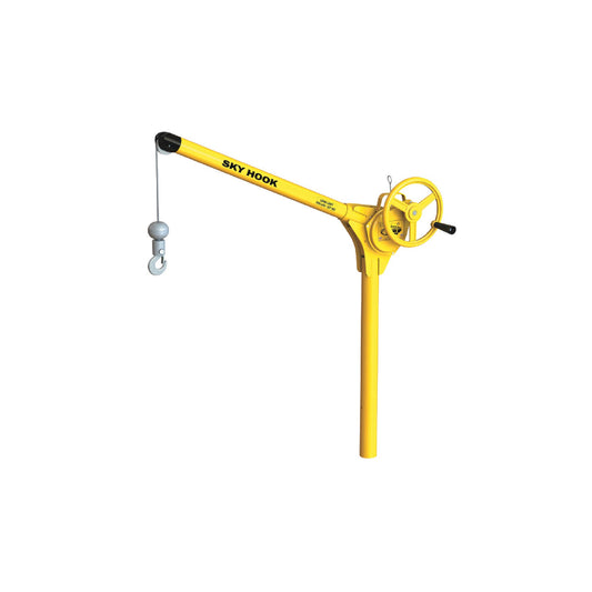 Sky Hook 95.30-SH 1/4 Ton Load Capacity, 100" Maximum Lift Distance, 1.5" Per Handwheel Revolution Lift Speed Hoist