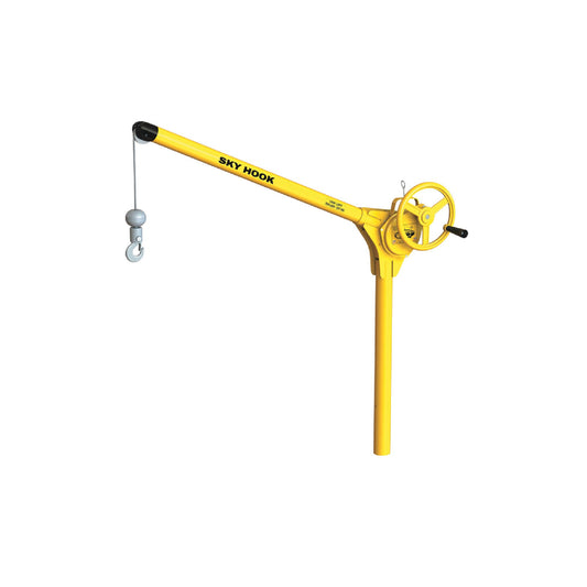 Sky Hook 95.36-SH 1/4 Ton Load Capacity, 100" Maximum Lift Distance, 1.5" Per Handwheel Revolution Lift Speed Hoist