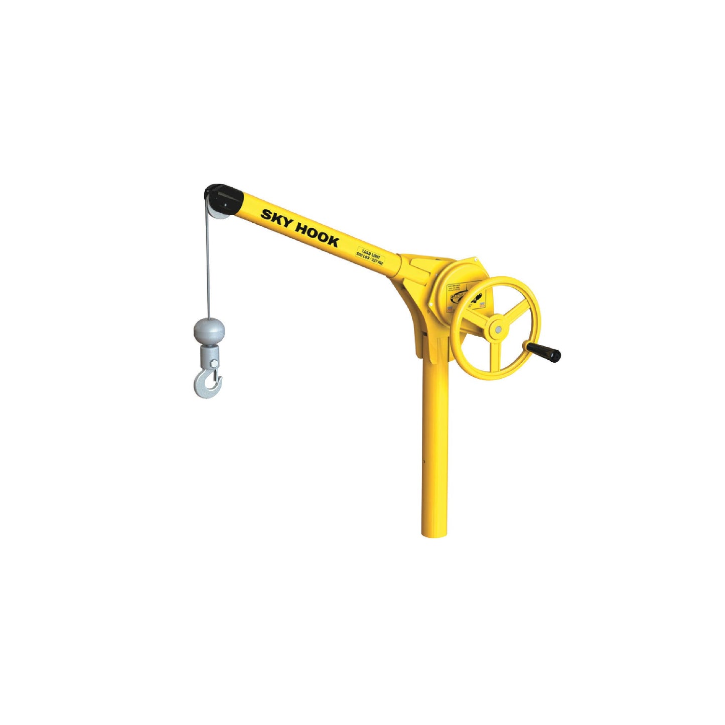 Sky Hook A97-SH 1/4 Ton Load Capacity, 100" Maximum Lift Distance, 1.5" Per Handwheel Revolution Lift Speed Hoist