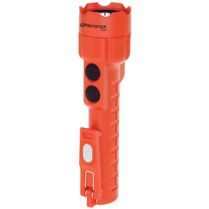 Bayco NSP-2422R Nightstick Dual-Light Flashlight w/Dual Magnets