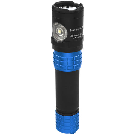 Bayco USB-578XL-BL Nightstick USB Dual-Light Rechargeable Flashlight w/Holster - Blue