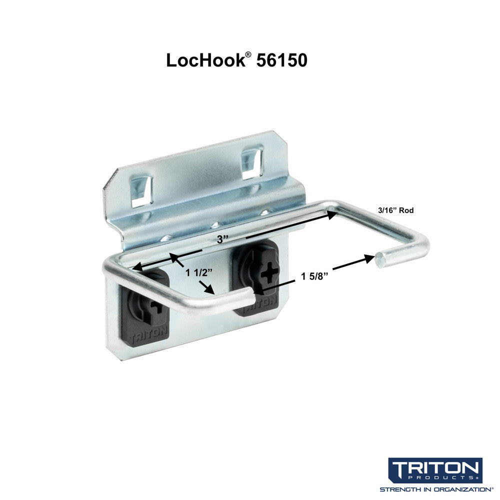 Triton Products 56150 3" LocHook Pliers Holder 3PK