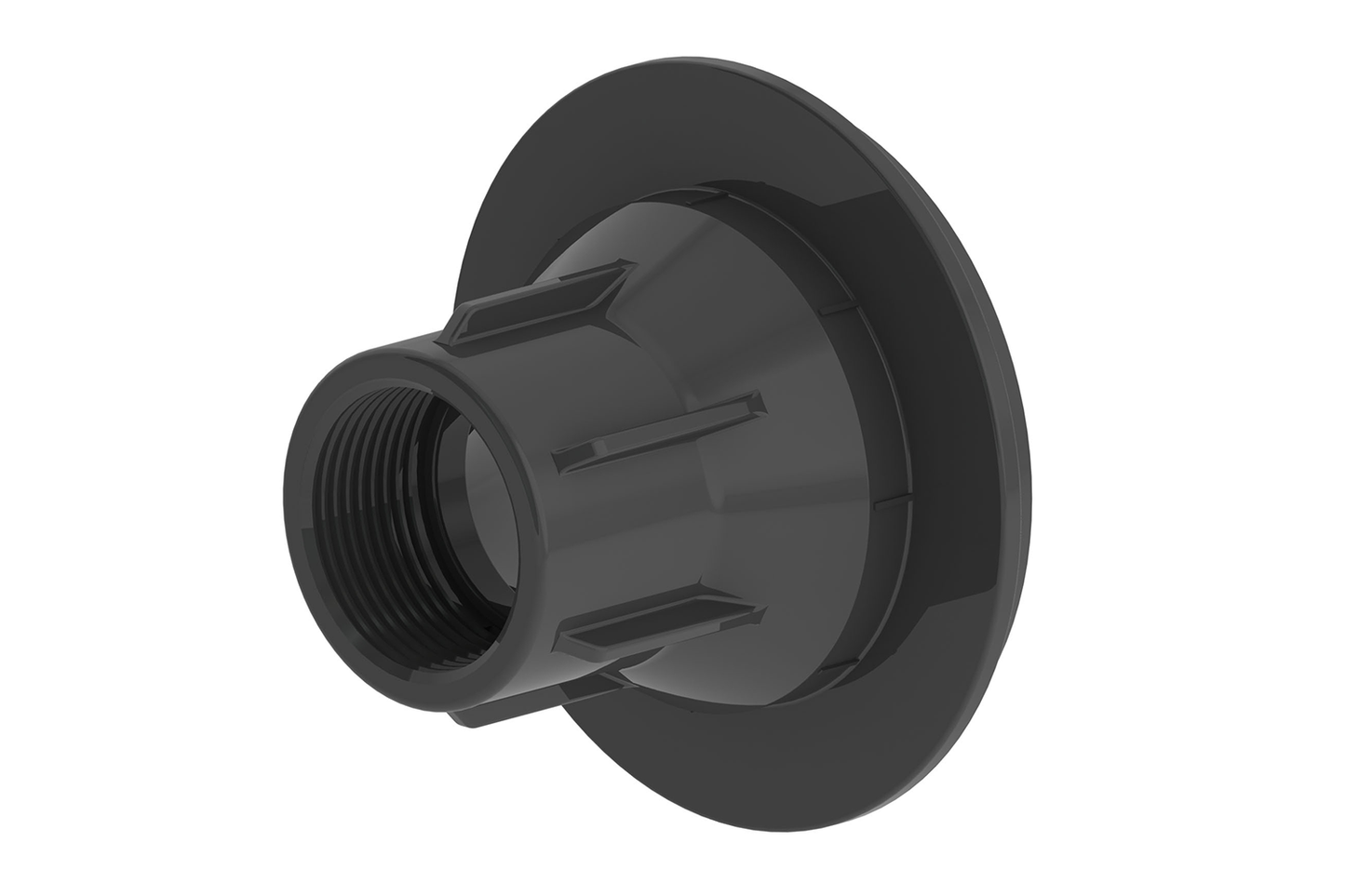 Albion Engineering 966-4 JUMBO Nozzle Adapter for B-Line Sausage Guns with 873-5 Black Plastic Front Cap