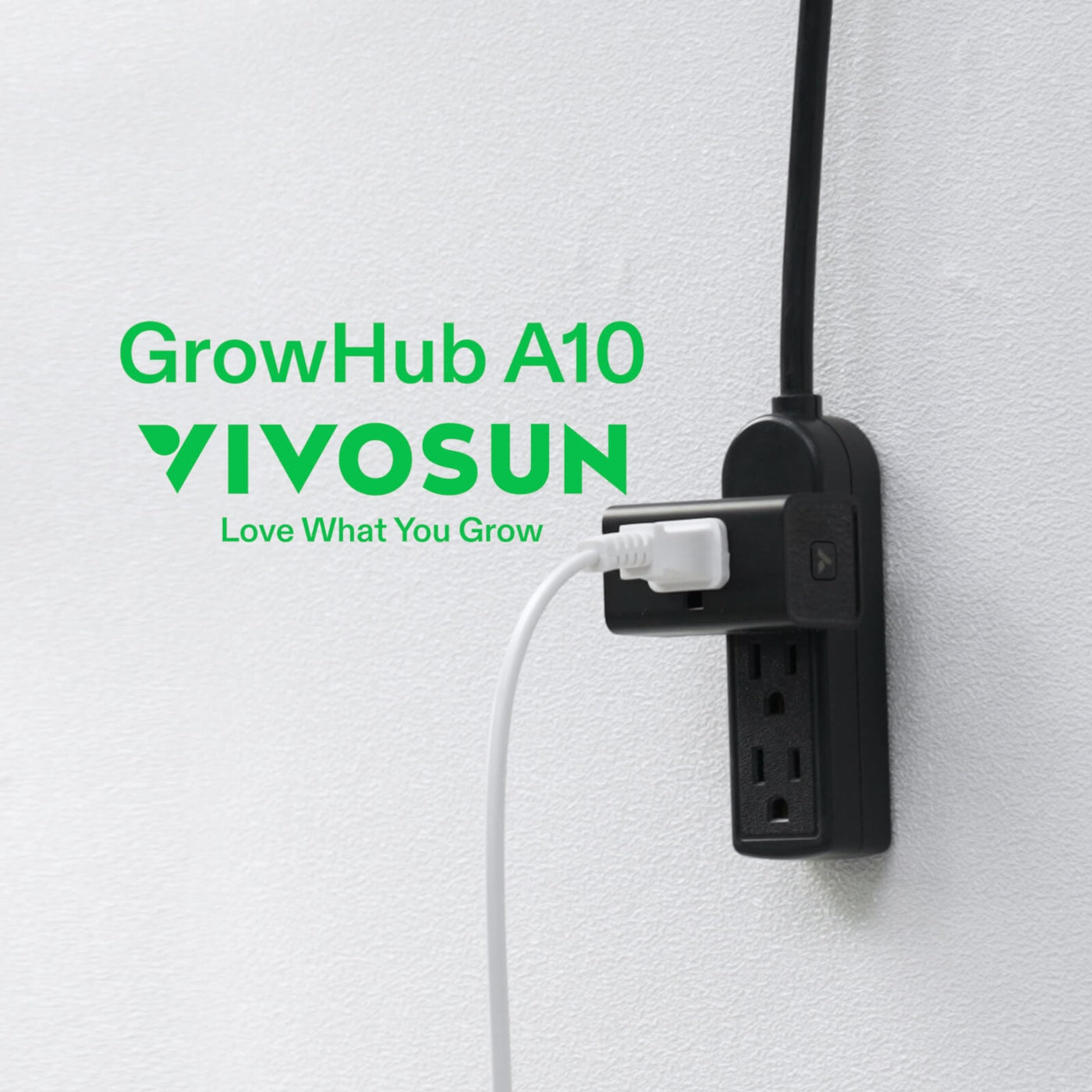 Vivosun GrowHub A10 Controller, Smart Plug, 15A 1800W, Remote Control, Compatible with Vivosun App for Grow Tent