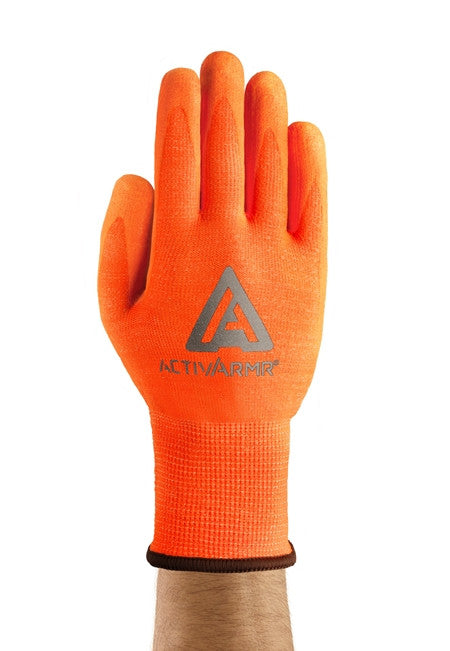 SOS Cleanroom ?97013090-VEND? Ansell ActivArmr 97-013 Cut Resistant Industrial Gloves