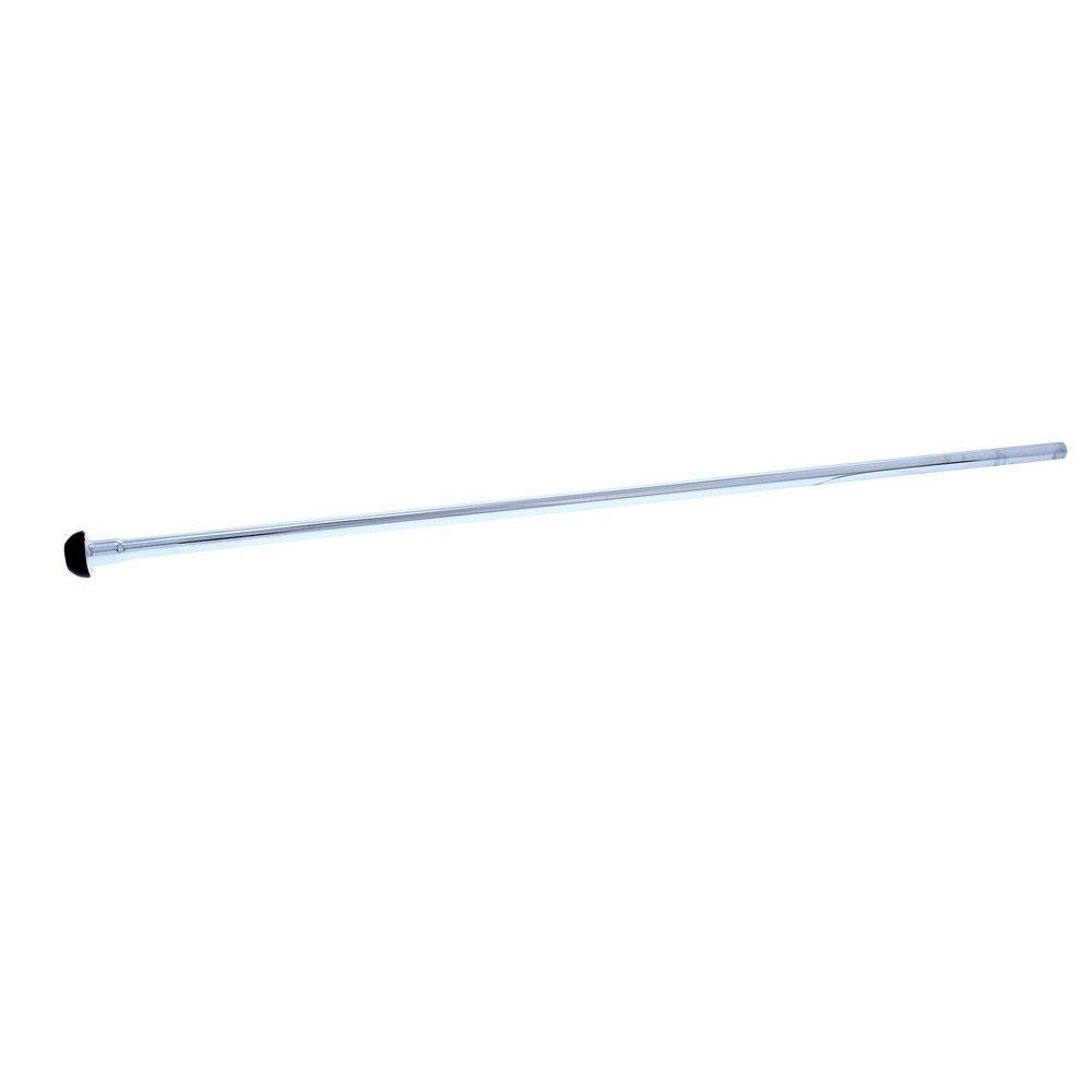 Jones Stephens S04060 3/8" x 12" Chrome Plated Toilet Riser with Heavy Duty Rubber Bullnose