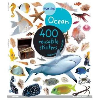 Paradise Clay WPC021 EYELIKE STICKERS: OCEAN - Book