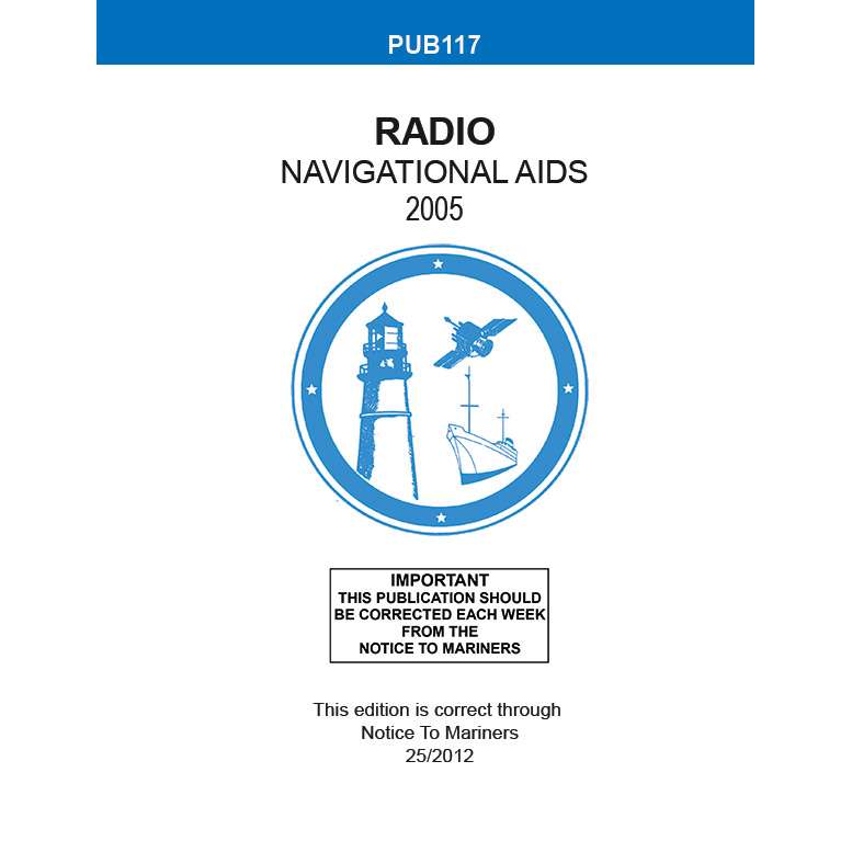 Paradise Clay IHP_PUB117-05 Radio Navigational Aids Pub.117 2005 Edition - Book
