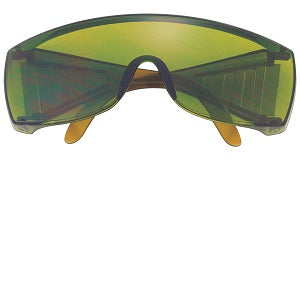 MCR Safety 98120 98 Series Welding Safety Glasses with Green Lens Filter Shade 2.0 Dark Safety Glasses Dielectric Option Contains No Metal Pieces (1 Pair)