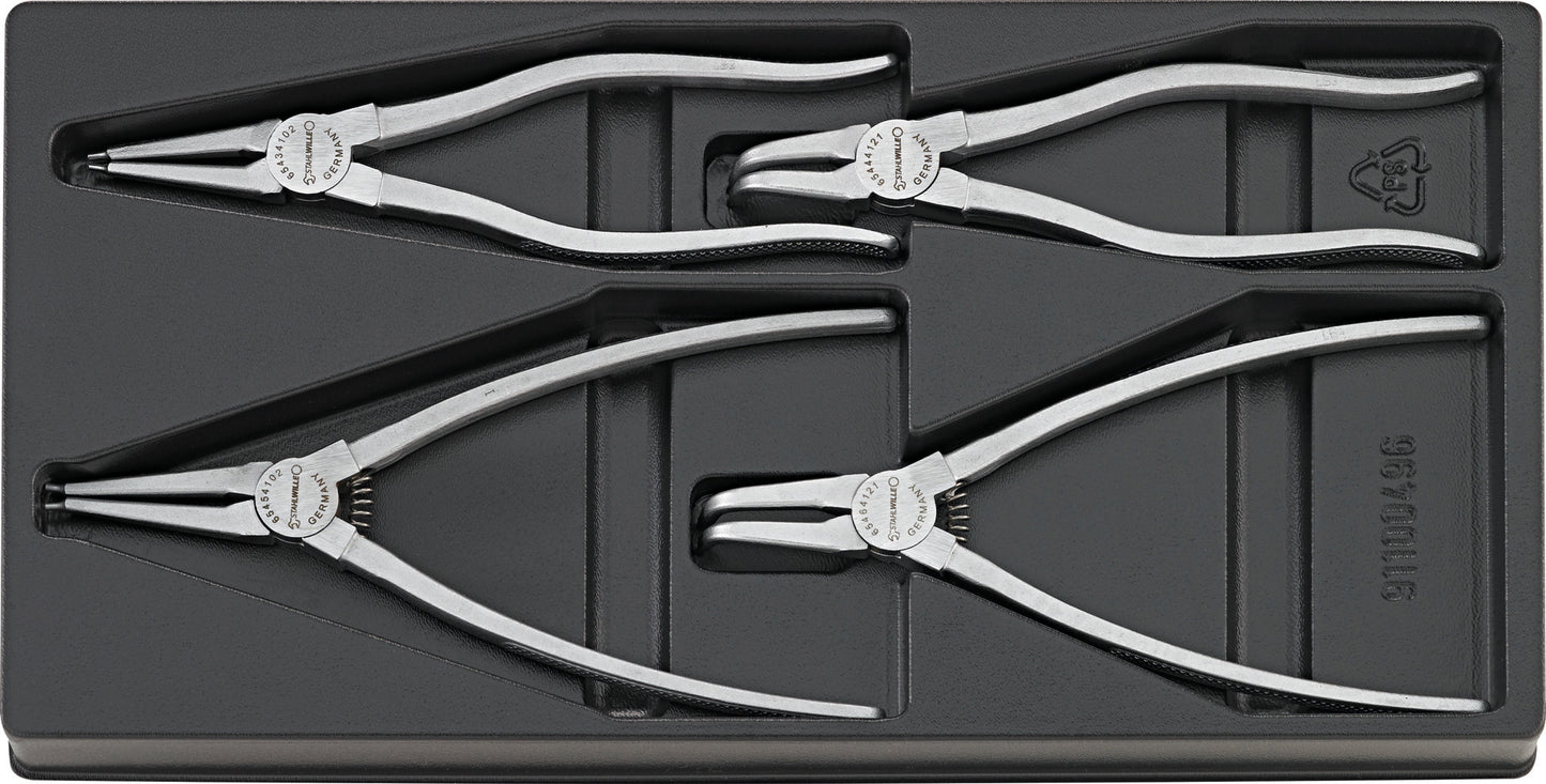 Stahlwille 96650004 6702 Set Of Circlip Pliers